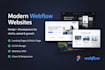 build a modern high converting webflow website