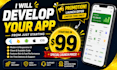 do flutter app development as mobile app developer