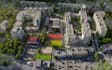 remodel apartment complex, real estate development, 3d architectural cgi render
