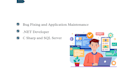 fix bugs and maintain your dot net, c sharp, vb dot net, sql server application