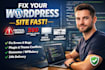 fix wordpress errors, critical bugs, and CSS layout issues