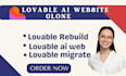 lovable ai website clone lovable rebuild lovable ai web project