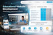 do educational, elearning website design and development