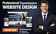 build squarespace website design and redesign with full website development