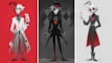 draw you as hazbin hotel character