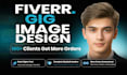 design a premium professional fiverr gig image thumbnail