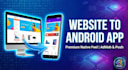 create an android app from your web with push notifications