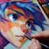 draw anime art and illustration