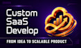 be a full stack developer for custom website and saas website development