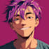 anime character an illustration and anime character