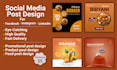 create a scroll stopping social media post design