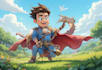 design a cartoon character