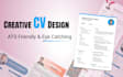 create a prfessional CV resume design