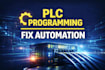 do plc programming, hmi design and automation support