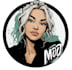 create superhero character logo and friendship portrait