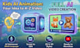 deliver professional 2d and 3d ai kids youtube video