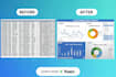 clean format and organize excel data professionally
