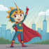 draw you as a superhero chibi