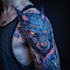 create a professional tribal tattoo design