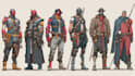 create scifi, fantasy, superhero character design