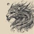 create a professional tribal tattoo design