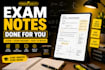 create exam oriented study notes and revision pdfs for your syllabus