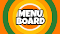 design digital menu board for restaurants, TV screens, and print menus