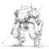draw or design mechs robots concepts