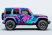 creative custom car wrap, van wrap, truck wrap, trailer wrap
