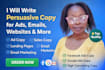 write persuasive copy that boosts sales and conversions