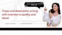 professionally proofread and edit your thesis, dissertation or research papers