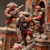 model figurines miniature warhammer 40k diorama tabletop