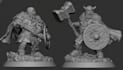 sculpt 3d miniature model
