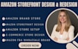design amazon storefront amazon store setup amazon brand store product listing