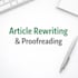 rewrite and proofread content