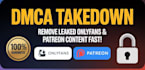 send dmca takedown notices to remove delete onlyfans leaked content under dmca