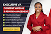 be your executive virtual assistant