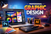 do professional youtube thumbnails, posters and flyers design