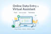 do online data entry and admin tasks