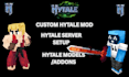 create custom hytale mods plugins models and server features