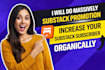 organic substack promotion, increase subscriber, link promotion, active audience