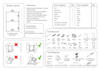 make the installation manual with an exploded view