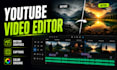 edit professional youtube videos with motion graphics