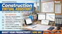 be your construction virtual assistant, estimator, procore, jobtread, planswift