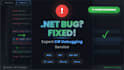 fix any dotnet bug, crash or error in maui, wpf, asp core