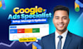 google ads audit and optimization, setup campaigns for local business SEM expert