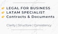 review or draft legal documents for latam business