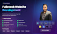 develop a modern responsive full stack ai powered website