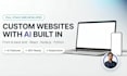 develop a custom full stack website with ai features