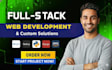custom website development as expert full stack web developer